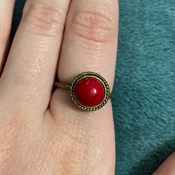 ⭐️Fire and Gem Ring Set - Picture 3 of 3